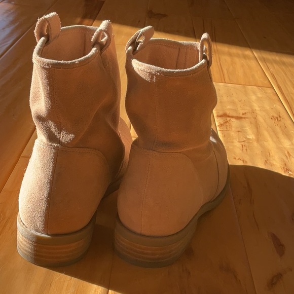 Sole Society Natasha Tan Suede Booties size 9.5 - Picture 4 of 7